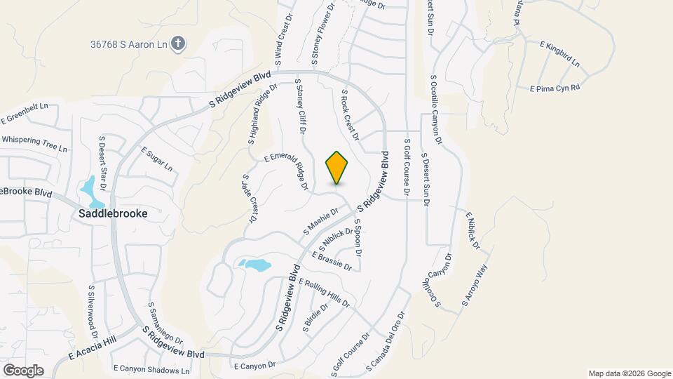 37423 S Desert Star Ct Map and Location Details