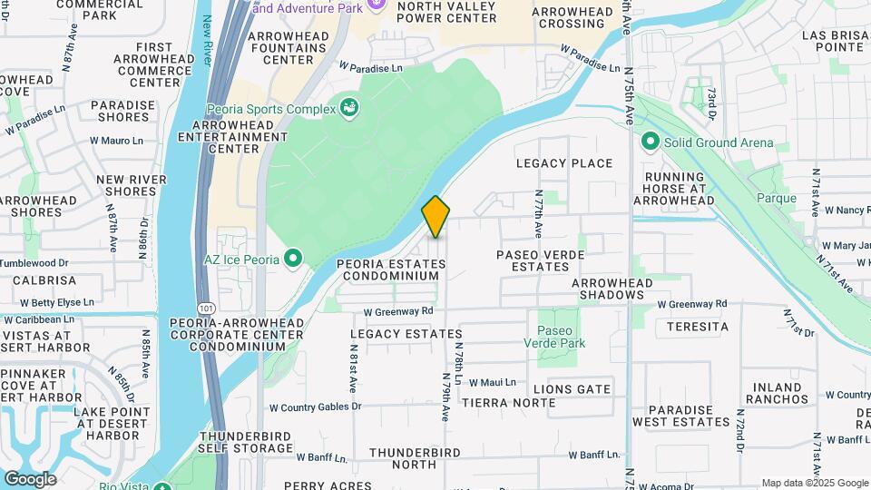 15764 N 79th Dr Map and Location Details