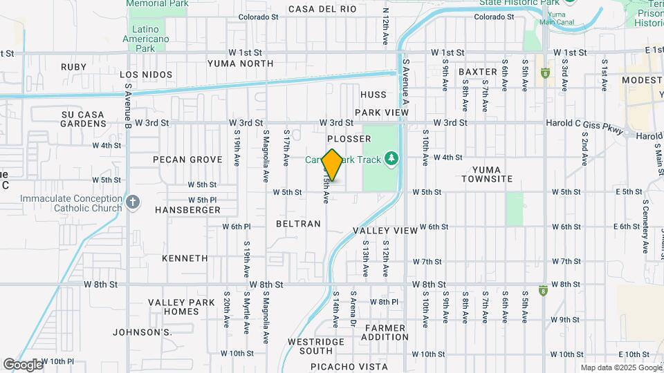 Palo Verde Villas Apartments Map and Location Details