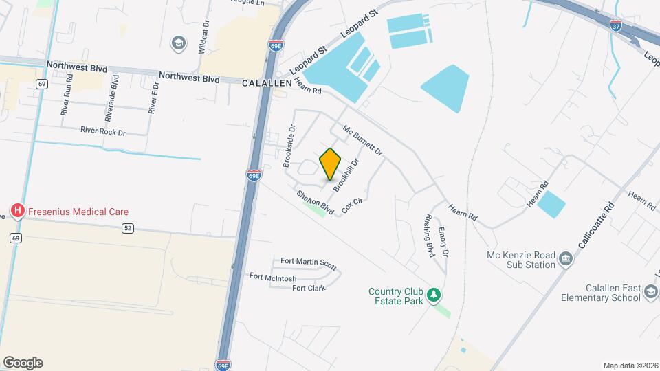 3726 Sunnyville Dr Map and Location Details