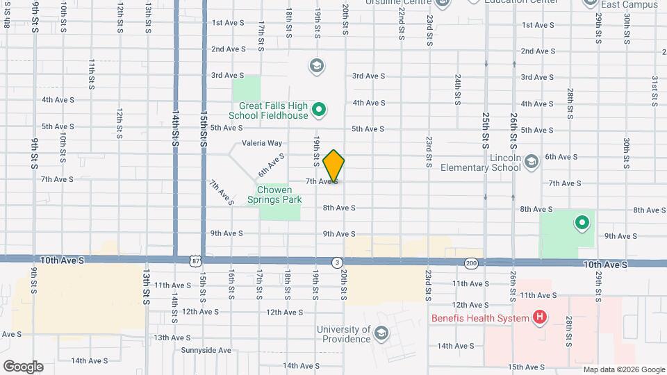 1916 7th Ave S Map and Location Details