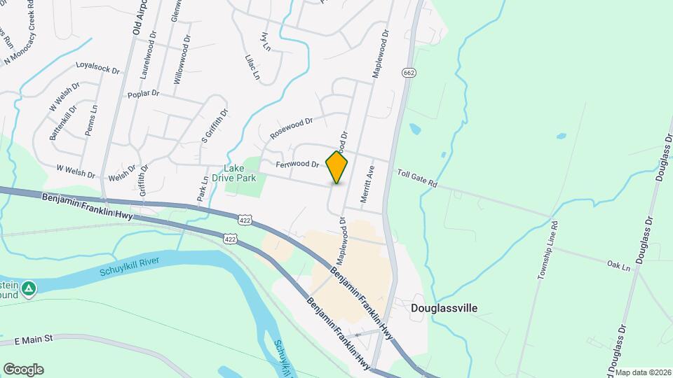 117 Briarwood Dr Map and Location Details