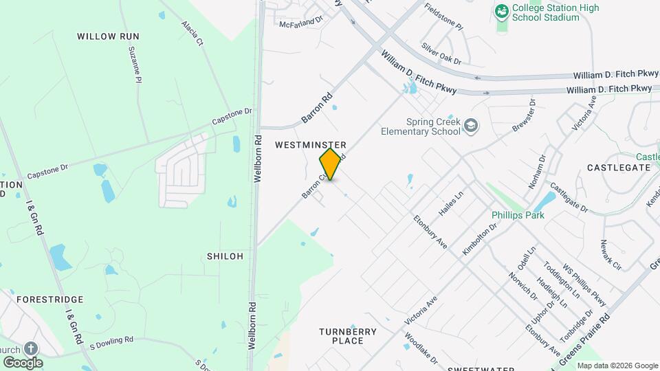 3904 Brownway Dr Map and Location Details