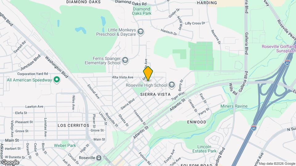 511 Sierra Blvd Map and Location Details