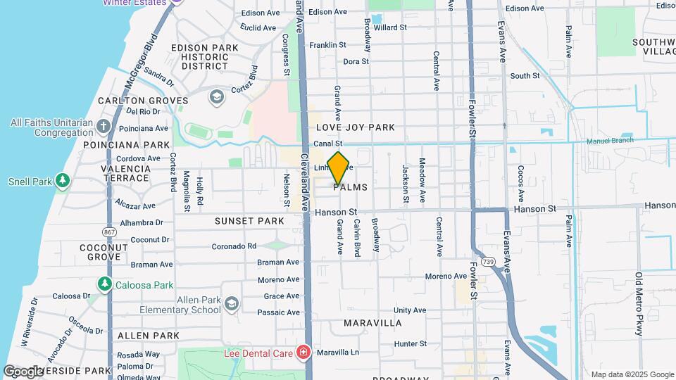 2072 Maple Ave Map and Location Details