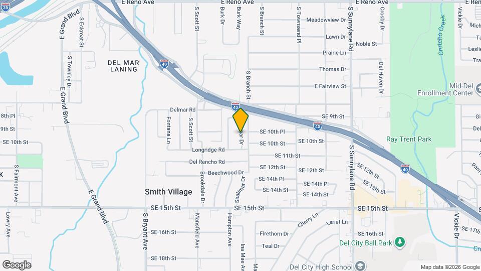 1009 Shalimar Dr Map and Location Details