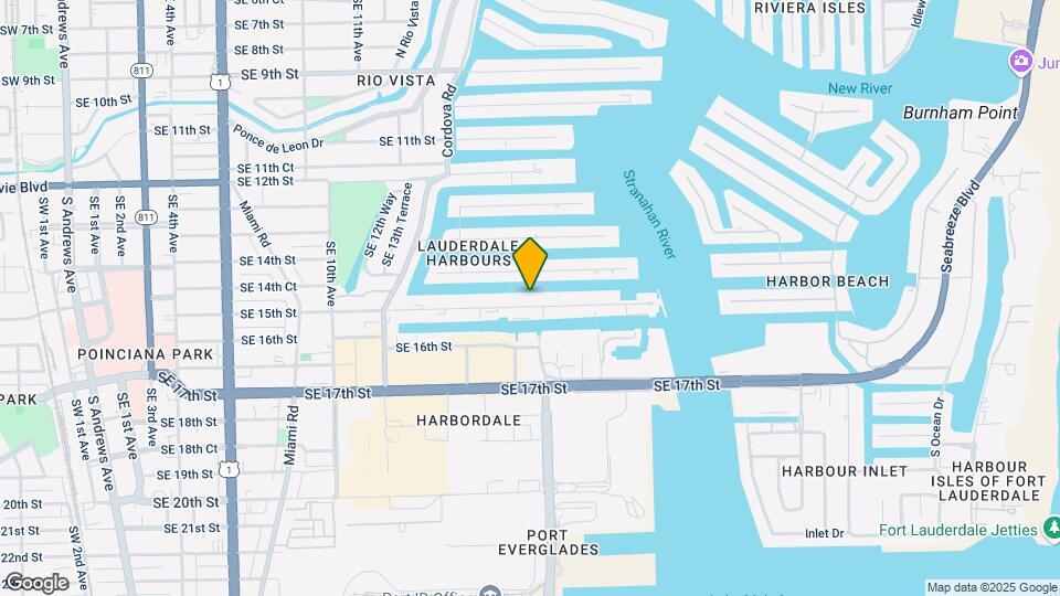 600 W Las Olas Blvd Map and Location Details