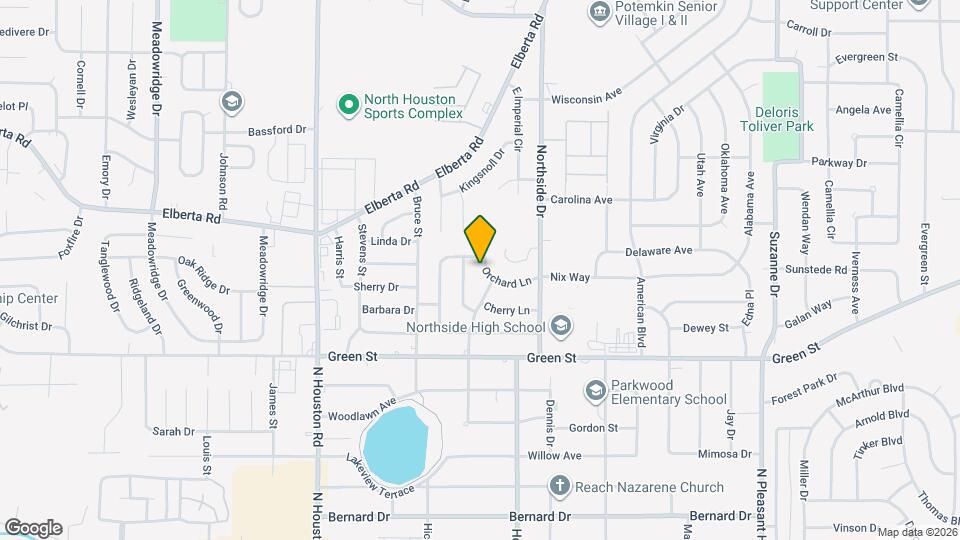 319 Orchard Ln Map and Location Details