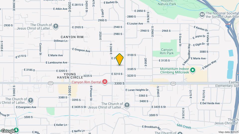 2670 E Lambourne Ave Map and Location Details