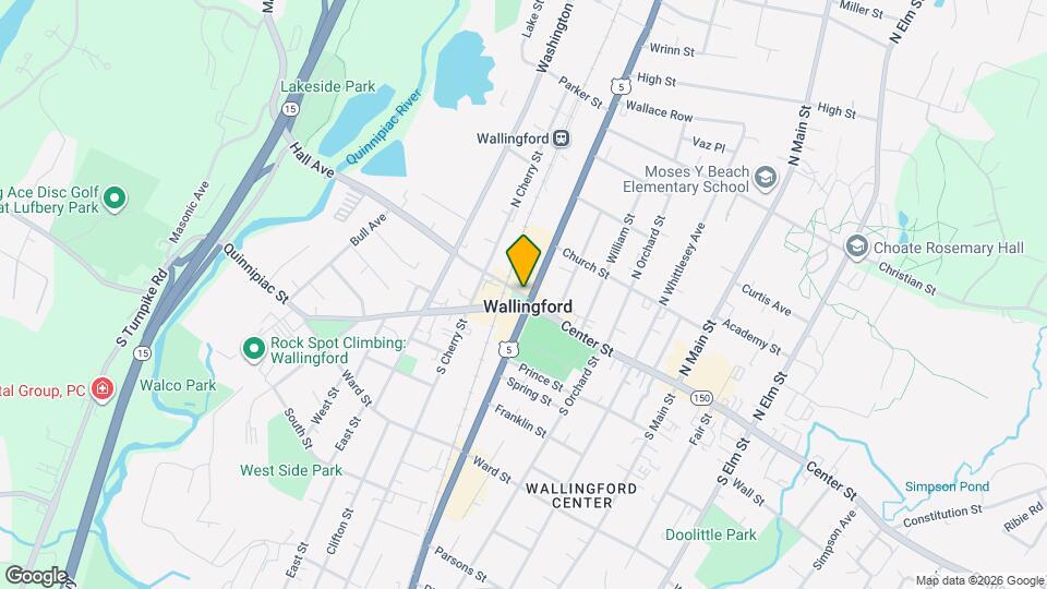 25 Hall Ave Map and Location Details