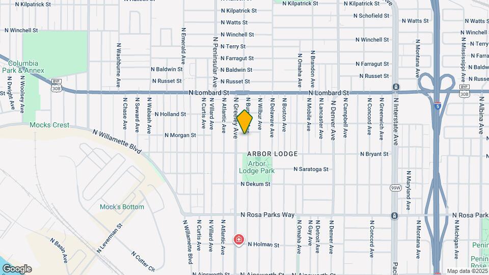 7065 N Burrage Ave Map and Location Details