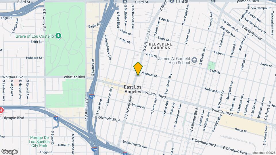718 S Arizona Ave Mapa y Detalles de la Ubicación