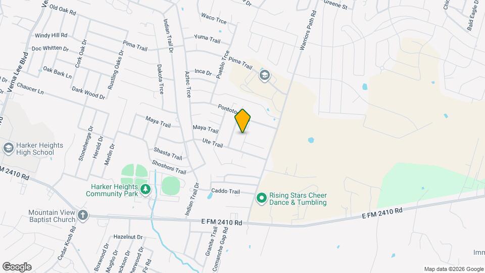 1808 Ponca Trce Map and Location Details