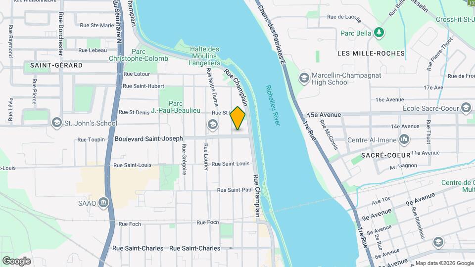 23 Saint-Joseph Boul Map and Location Details