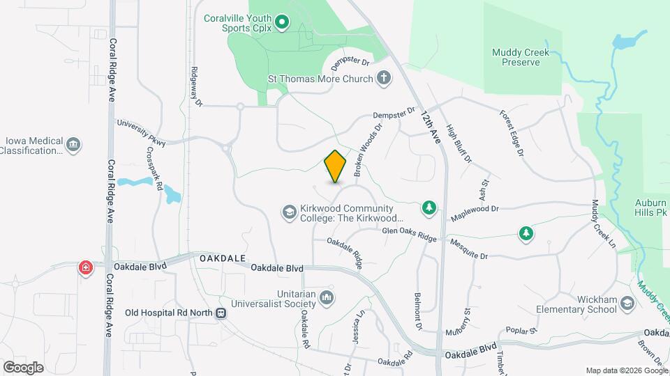 2700 Oakmont Ct Mapa y Detalles de la Ubicación