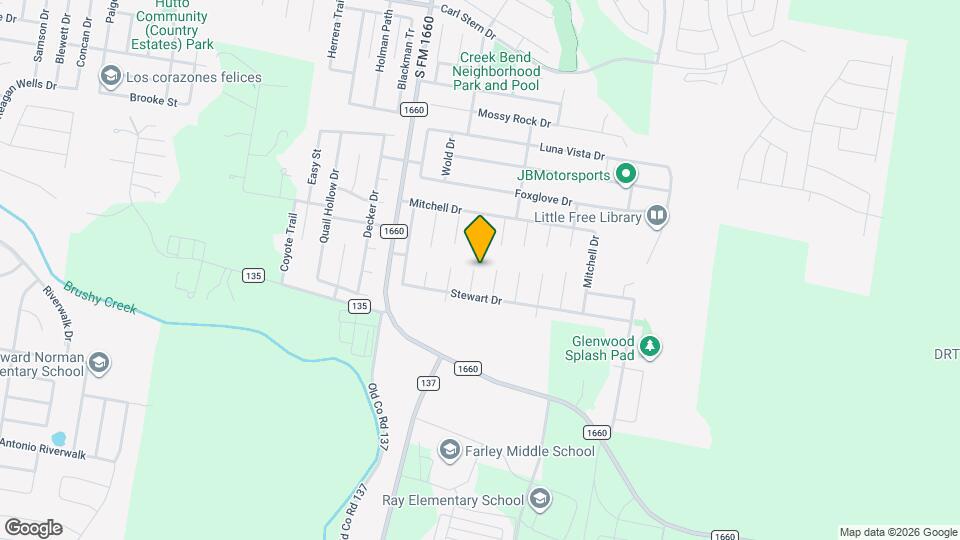 412 Ballentine Ct Map and Location Details