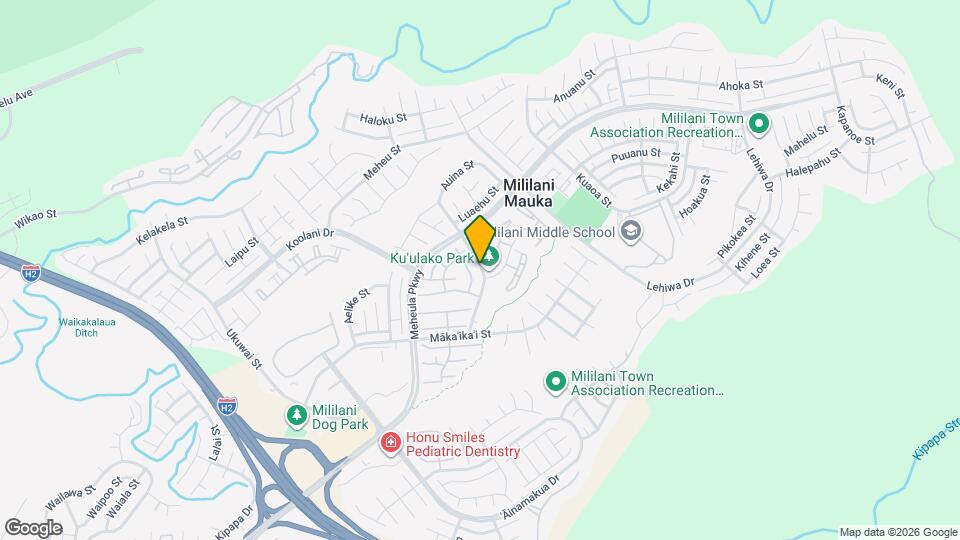 95-1043-1043 Kaapeha St Map and Location Details