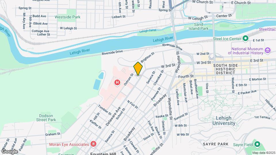 515 Delaware Ave Map and Location Details