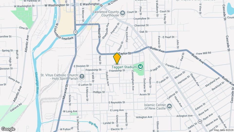 428 E Division St Map and Location Details