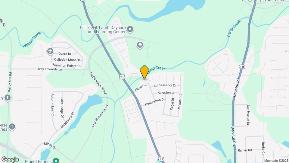 201 Chase Ln Map and Location Details