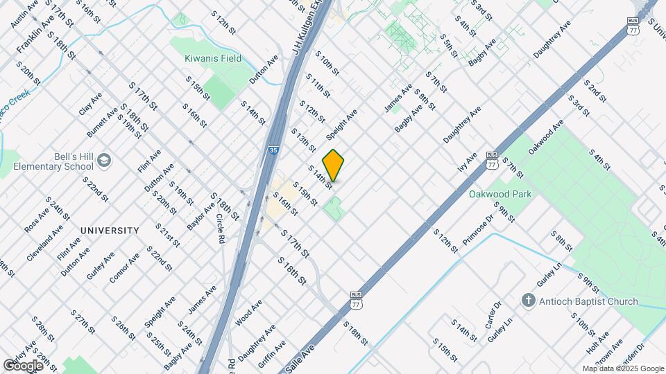 1325 Bagby Ave, Unit C Map and Location Details