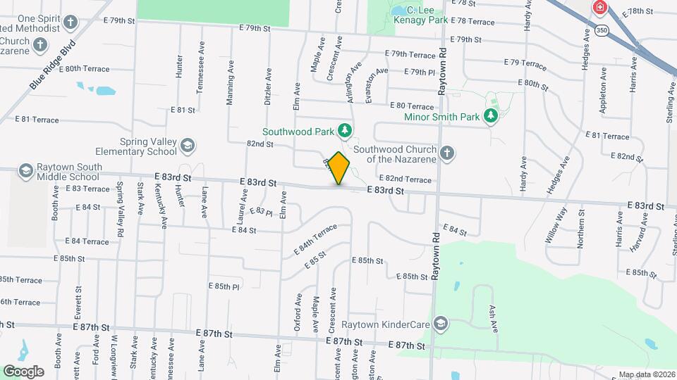 9407 E 83rd St Map and Location Details