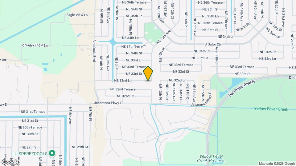 1124 NE 32nd Ln Mapa y Detalles de la Ubicación