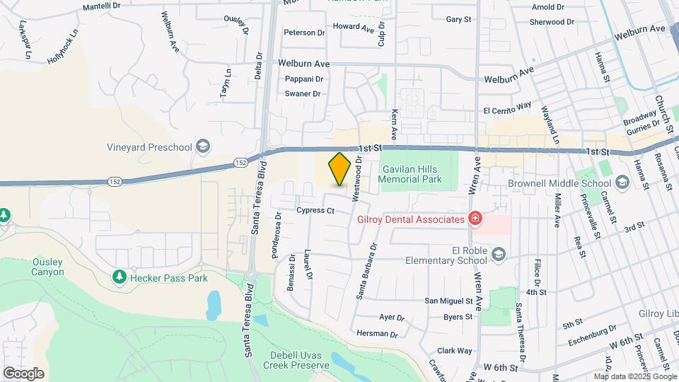 1231 Juniper Dr Map and Location Details