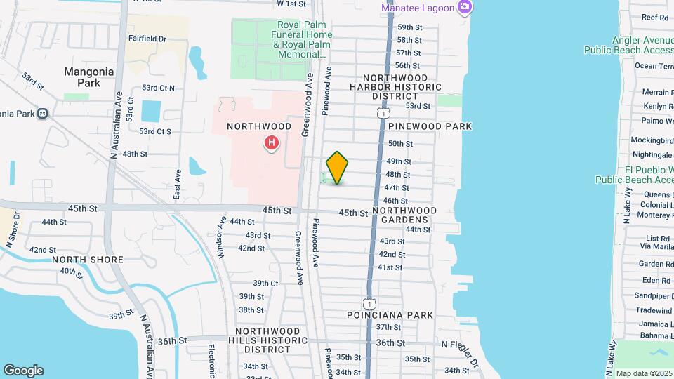 720 47th St Map and Location Details