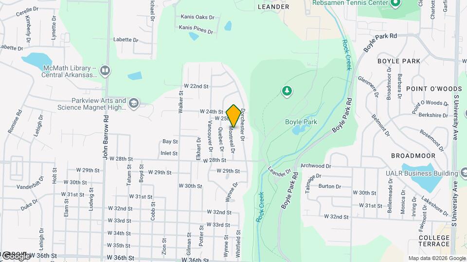 2515 Montreal Dr Map and Location Details