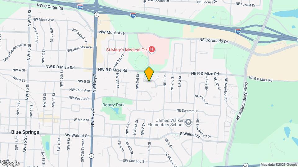 577 NW Valleybrook Rd Map and Location Details