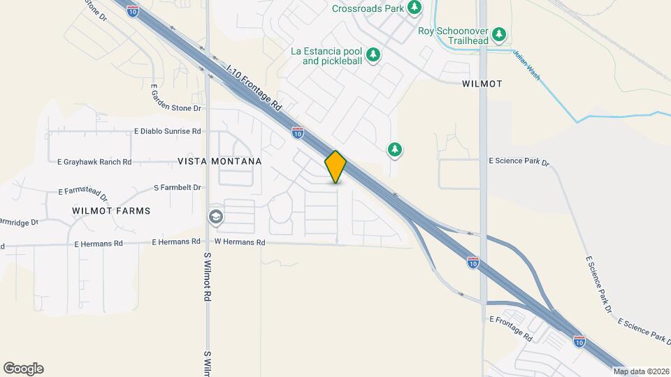 6673 E Cooperstown Dr Map and Location Details