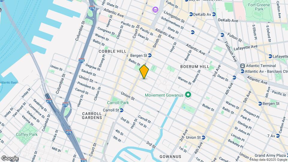85 Douglass St Map and Location Details