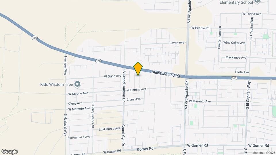 9227 S Park St Map and Location Details