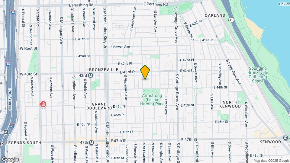 4335 S Saint Lawrence Ave, Unit 1 Map and Location Details