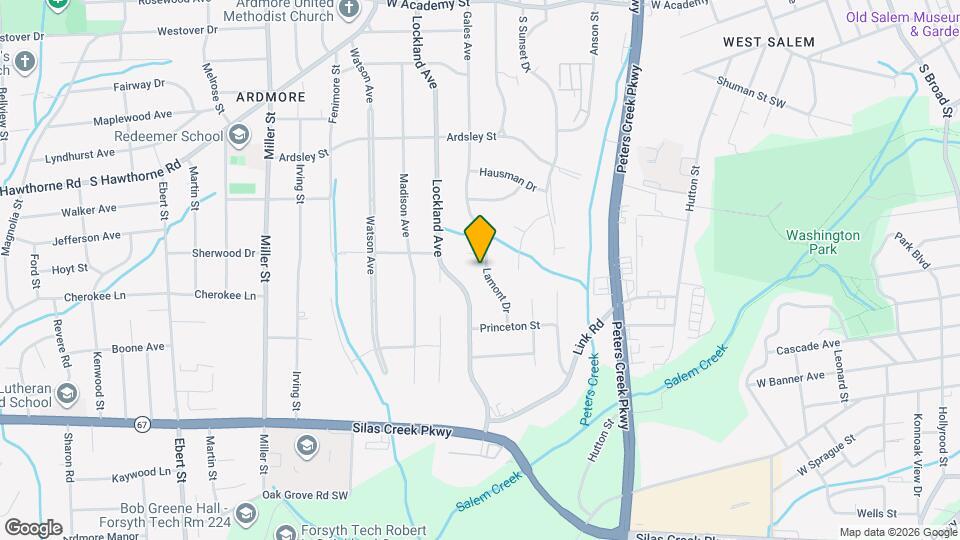 1184 Lamont Dr Map and Location Details