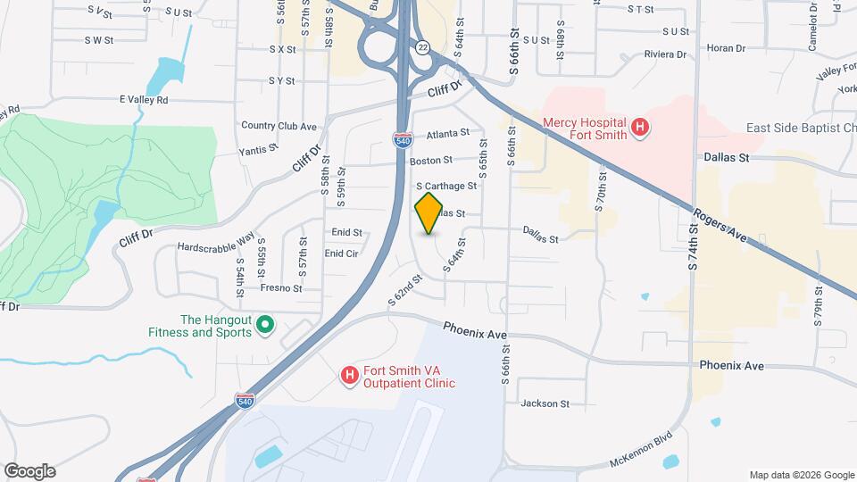 3112 S 64th Cir Map and Location Details