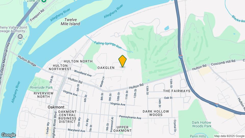 127 Oakglen Dr Map and Location Details