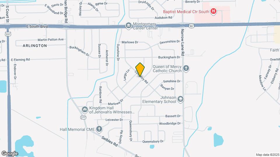 4412 Coventry Rd Map and Location Details