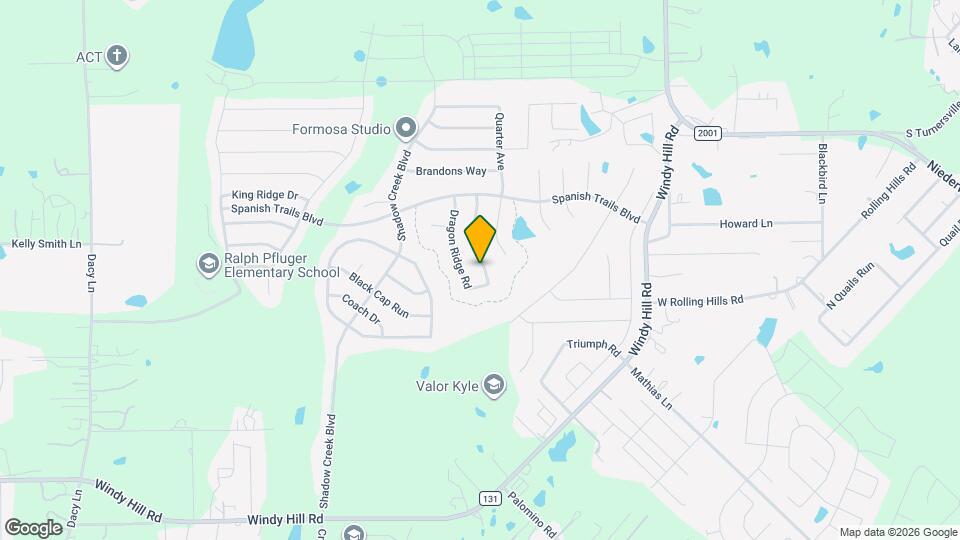 457 Dragon Ridge Rd Map and Location Details