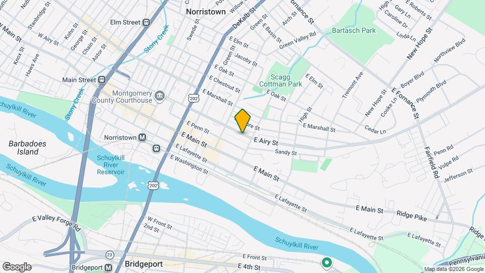 352 E Airy St Map and Location Details