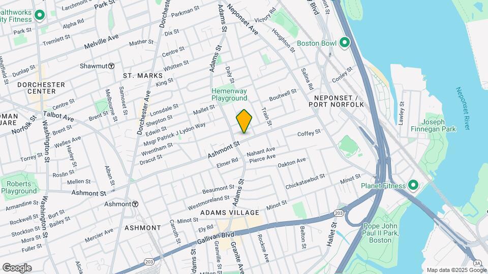 452 Ashmont St Map and Location Details