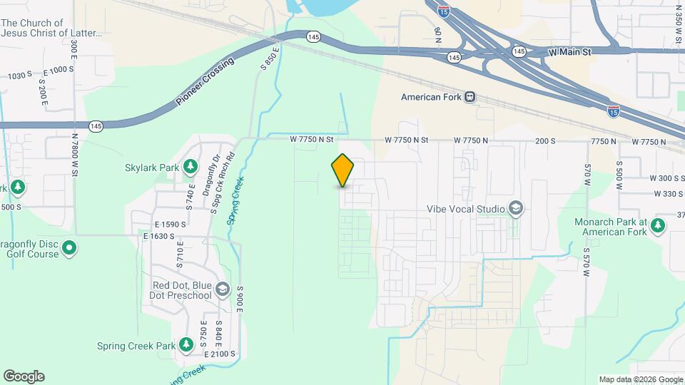 324 S 1150 W Map and Location Details