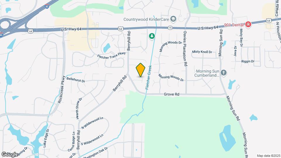 9296 Grove Manor Dr Map and Location Details