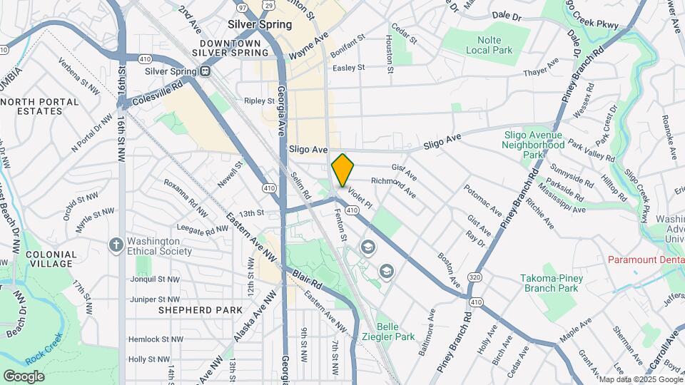 7903 Woodbury Dr Map and Location Details