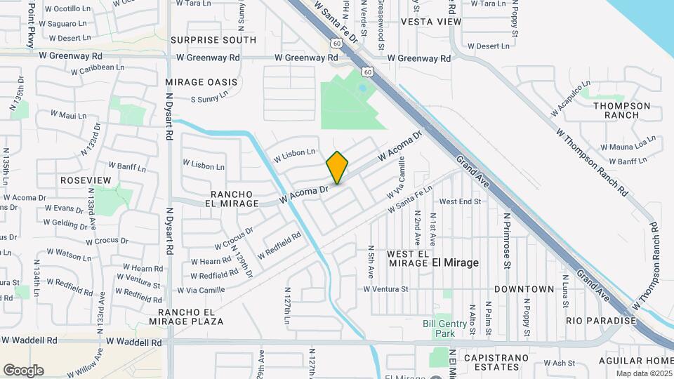 12514 W Hearn Rd Map and Location Details