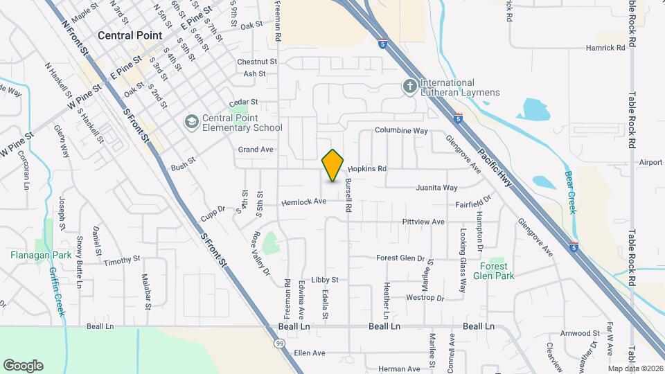 746 Hemlock Ct Map and Location Details