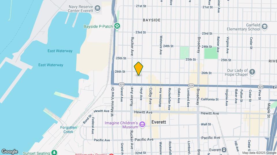 2610 Hoyt Ave Map and Location Details