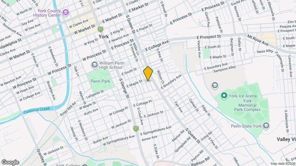 519 McKenzie St Map and Location Details