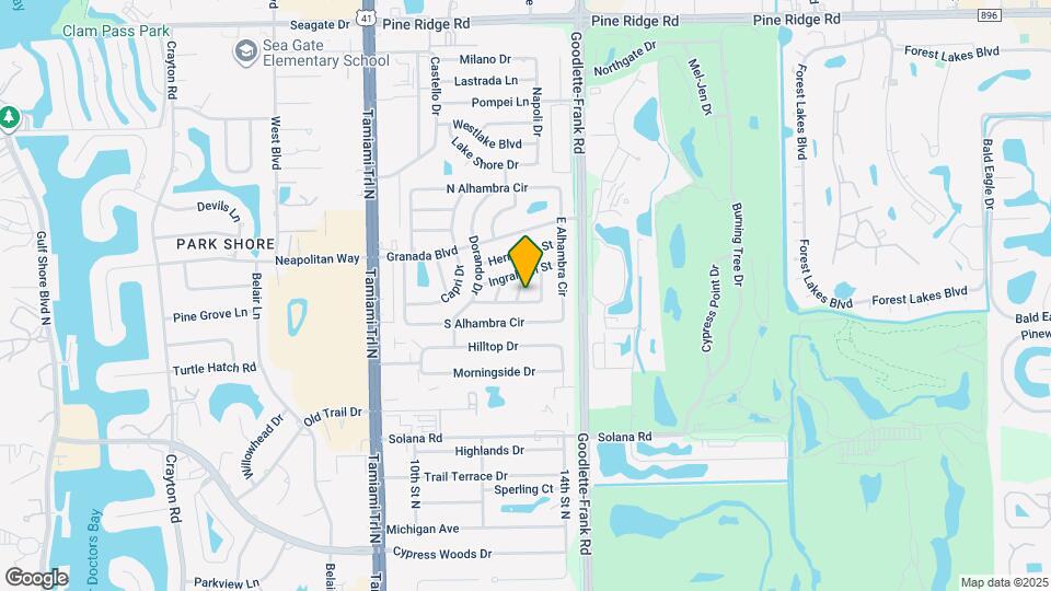 4520 Fluvia Ave Map and Location Details